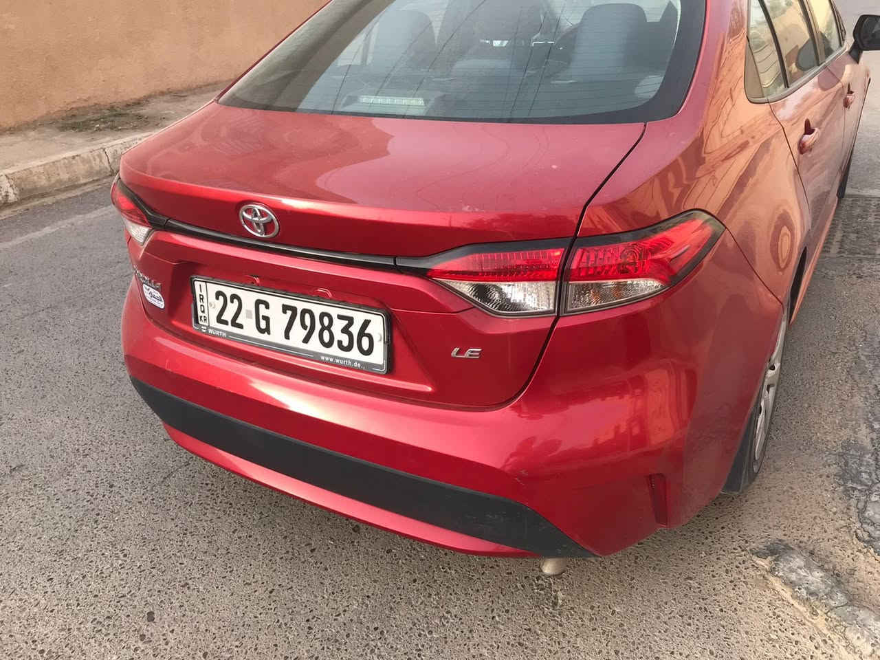 السلام عليكم

كورولا 20 ، وارد كندي
ضررها بنيد وچاملغ بدون دواخل
ماشية ٩٠ الف ، تحديد مسار 
نقطة عمياء ، راديتر سراوين جديدة ، تدفئة كشنات
مكان السيارة تكريت 
السعر  147
***********
***********
