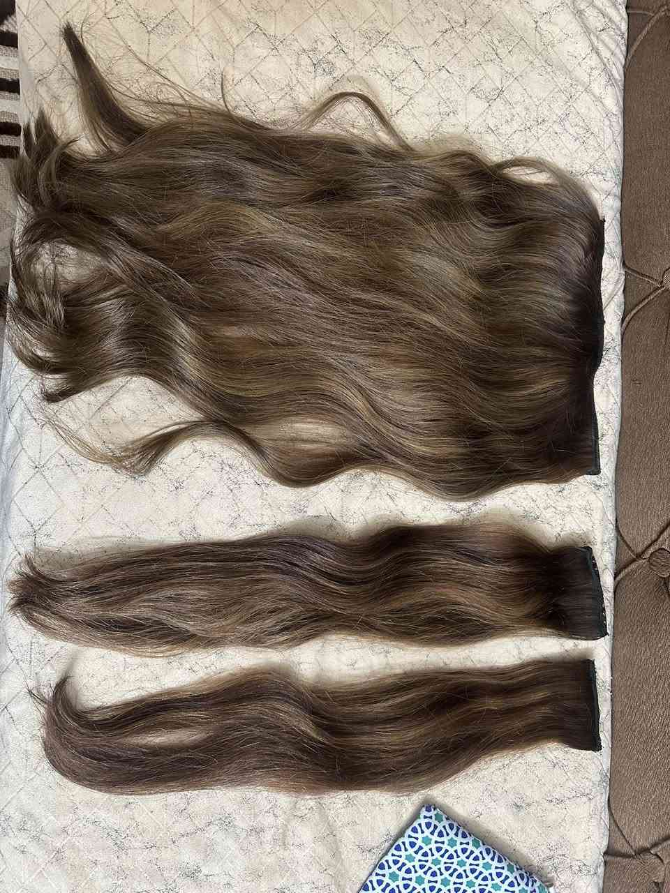 شعر طبيعي للبيع
كلش نظيف و ناعم و بي طباكات تثبت بالشعر 
طبيعي / السعر 550 الف وبي مجال 
مكاني بغداد حي الجامعة 
***********
