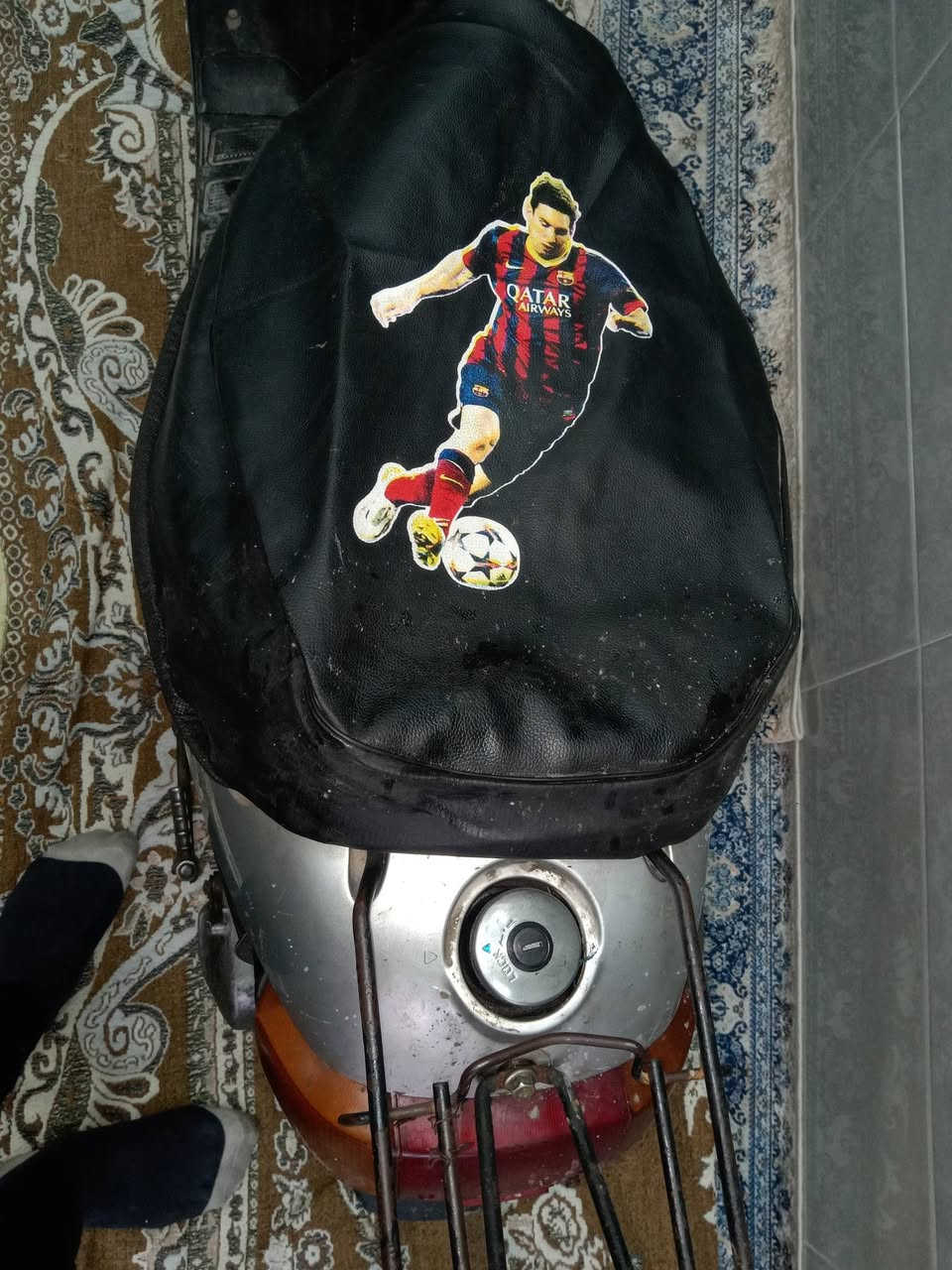 السلام عليكم للبيع دراجة ياماها كوم حديد السعر 150 وبيها مجال حك الجية العنوان  البصرة دور الشرطة شارع القائد ***********
