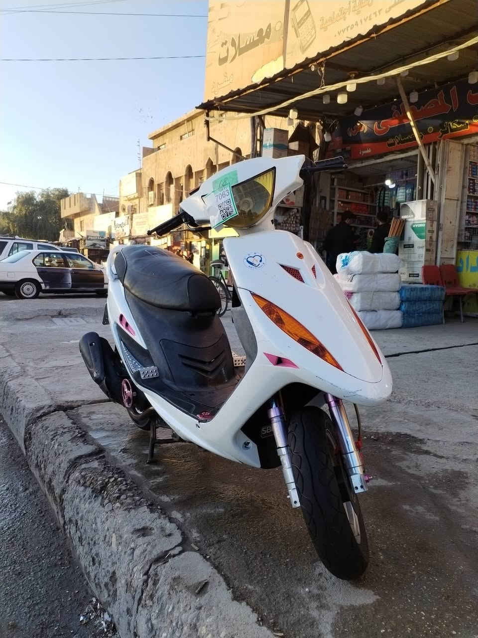 السلام عليكم ماكس عدلة دراجة جديدة وتزويد كلة اصلي
ويل كب ان سي واي
صدر Dy
صلنصة صجمية
 قاعدة رقم
كشن رياضي اصللي
كفر وترايش ولحية مال 4 اصليات
شوتة مال 4
كلج امامي وخلفي رياضي اصلي
طرة ويل
مكينة مال رمبة بلادية
السعرر 950 مكاني بغداد الشعلة للاستفسار ***********
