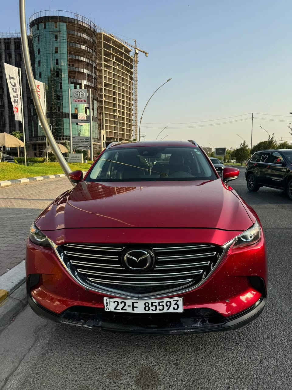 Mazda CX-9 Touring Plus 
موديل ٢٠٢٢
السيارة مكانهة بغداد
المسافة ٧٧,٠٠٠ كيلو متر
المحرك ٢٥٠٠ تيربو
٧ راكب
كشنات ملكي منفصل
تبريد منفصل قطعتين
المقاعد الامامية تحكم كهربائي
تبريد وتسخين المقاعد
فتحة سقف
رادار امامي
رادار خلفي
نقاط عمياء
نظام الحفاظ على المسار
مانع تصادم
لايت ليد
كاميرا 
كروز كونترول تفاعلي
سايد بريك بصمة
اوتو هولد
سيستم سماعات Boss
شاشة كبير (كار بلي / اندرويد اوتو)
انظمة قيادة (نورمل / سبورت)
صندوق فتح وغلق كهربائي
مقاعد خلفية قابلة للطي 
شاحن وايرلس
ستائر خلفية بلادية
بصمات ابواب عدد ٢ 
وباقي المواصفات المعروفة
ايرباگ ستيرن بس طاگ وراجع سستم
صور الحادث مرفقة مع المنشور
سنوية جديدة
السعر 201 ورقة 
 رقم صاحب السياره
  ***********
