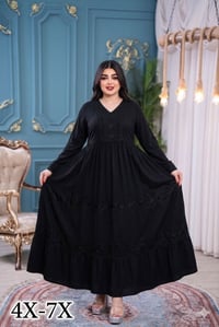 دشداشه نسائي • كشمير إيطالي • 4XL-7XL