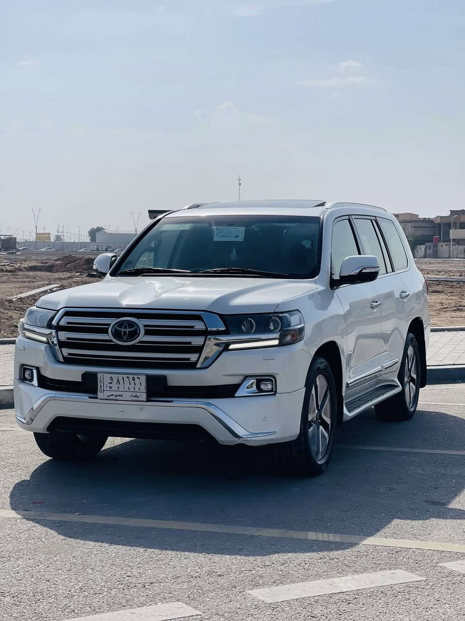 السلام وعليكم لاندكروز للبيع مـديل2018 السيـارة مكينة8 السيارةفئـة وايت ايدشن السـيارة كفـالة رقـم بغداد تحويل ثاني يـوم رقم الهـاتف:***********مكان السـيارة بصـرة.
