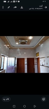 بيت الإيجارمدخال ام عضام قرية الوفاء 100 متر قاط واحد 07712996637