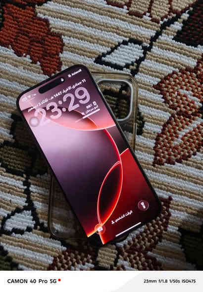 السلام عليك للبيع آيفون 16 برو ماكس ذاكره 256 بطاريه 98 كامل ملحقاته السعر 1375 مكاني الأنبار ***********
