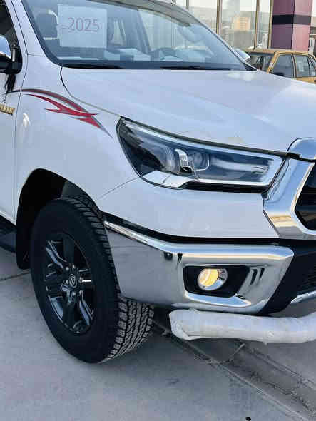 السلام عليكم 

تويوتا هايلوكس 2025

مذهب سيد نهرو مكفوله كفاله عامه 

 زيرو 0 km 📦

فول مواصفات يده ذهبي 

بصمت أبواب+وبصمه تشغيل +مثبت سرعه +شاشه كار بلاي 

تبريد قطعتين +تبريد خلفي +بلاجكتور داخلي +حساس خليفي +كامره خلفيه ا

السعر عند الاتصال

للاستفسار ***********
