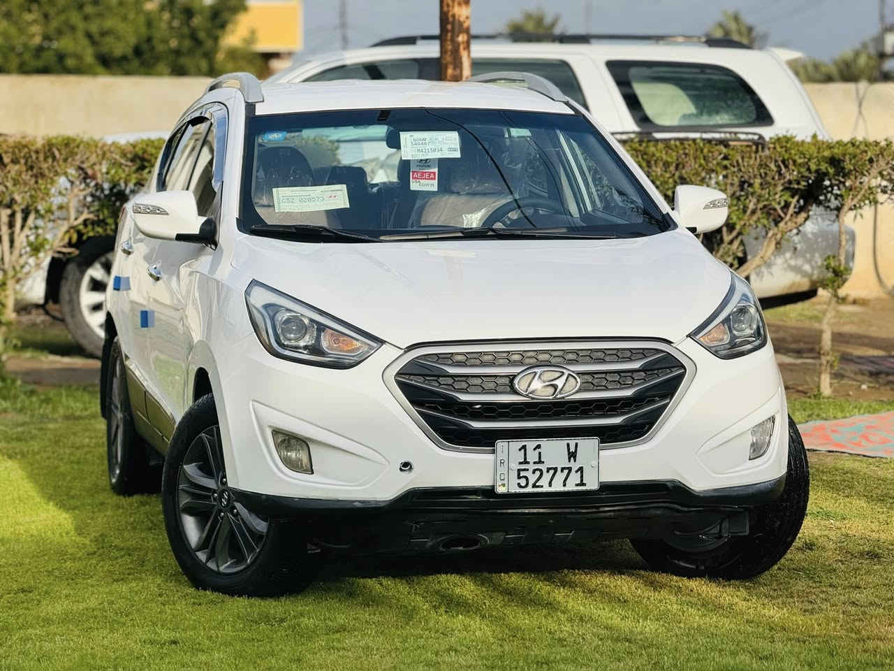 سلام عليكم للبيع توكسان 2015 خليجي 
السيارا كفاله عامه من الضربه وصبغ 
فقط بارد كلش بصيط 
السيارا بسمي رقم بغداد الجديد 
محرك دوش المرغوب 
مابيها نقص برغي 
كير محرك صدر تخم تاير تبريد كلا شغال 
السعر 143 
مكان بغداد لاستفسار 
***********
