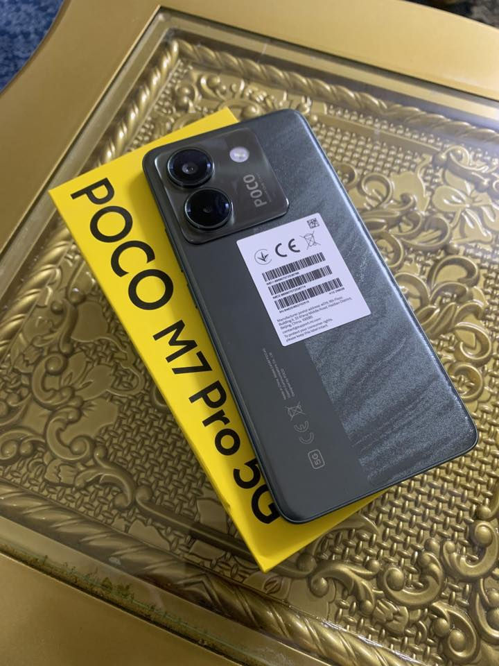 للبيع جهاز Poco M7 Pro 5G
ذاكره 256 غراضه كامله 
الجهاز استخدام قليل كلش يعني شبه جديد
سعره 220الف وبي مجال بسيط


**إذا كنت صاحب هذا الإعلان وتريد حذفه لأي سبب، رجاءا أرسل رسالة إلى الدعم الفني**