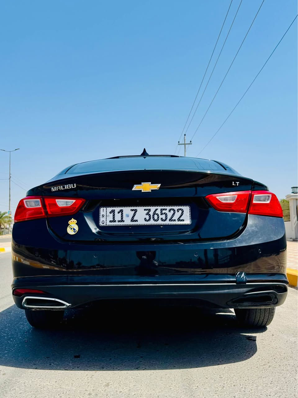 🚗 للبيع 

شيفروليه ماليبو LT– 2024
Chevrolet Malibu LT– 2024

🌍 المدينة - ميسان –  العمارة - ***********

•   🛣️  المسافة المقطوعة    -   60 الف كيلو 

------------------------------------------------------------ 
💰 السعر:  علق   شيفروليه  او  ماليبو او LT      2024

✅ المواصفات :

📅 الموديل: 2024
🌍 الوارد: أمريكي
🛣️ الممشى: 61.000 K

⚙️ المحرك: 1500cc –  تيربو فعال واقتصادي 
🧾 الضرر: صندوق خلفي + مدكر امامي بارد 
🛞 الويل: 18 إنج 
• شاشة وسطية كبيرة مع Apple CarPlay / Android Auto
• تحكم ستيرنغ كامل
• مقاعد قماش مريحة
• مكيف قوي أمامي وخلفي
• نوافذ كهربائية + سنترلوك
• مدخل USB وAUX
• مثبت سرعة
🔸 الأمان:
• 6 Airbags
• ABS + EBD
• نظام الثبات الإلكتروني ESP
• كاميرا خلفية
• ويل 18 إنج
• إنارة LED أمامية وخلفية
• 

#للبيع عمارة, ميسان
