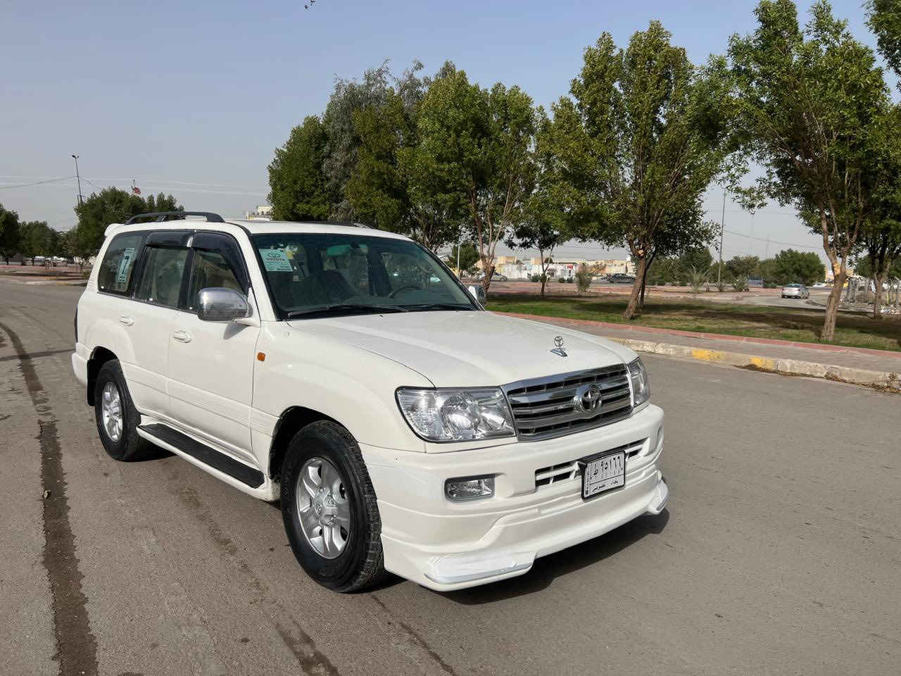 لاندكروز 2006 للبيع
⚠️ملاحظة : مكلف بالنشر فقط 
——————————————
6 سلند 
فتحة سقف 
بيها باب السايق وقبق الجنطة معمر 
 
ومصبوغة حزام اثر شخوط بالبدي 

رقم بغداد بأسمي شرط التحويل 

سيارة مال جناي وخير من الله 

السعر 145 وبيها مجال حگ الجية 

للأستفسار الأتصال بالرقم ***********
