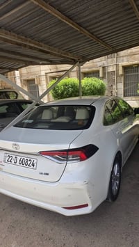 للبيع تيوتا كورلا ٢٠٢١ ساز خليجية المواصفات كامرة شاشة بصمة حساس امامي...
