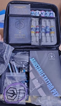 قلم تاتو لاسلكي • POSEIDON TU33 • عدة تاتو كاملة