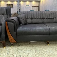 تركي جديد • ٥ قطع ١٠ مقاعد • قماش وتر تركي