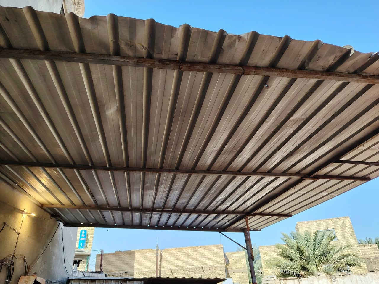 كرفان وسيقيفه للبيع
كرفان طول ٤ وعرض ٢
سقيفه
٦طول عرض ٥
حديد كله ثقيل سقيفه وكرفان وجينكو ثقيل صفر ٤
لتواصل لاتصال ع رقم  خاض مغلق
***********
