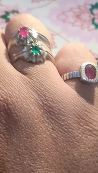 زمرد كولمبي • ياقوت افريقي • نقاوة عالية