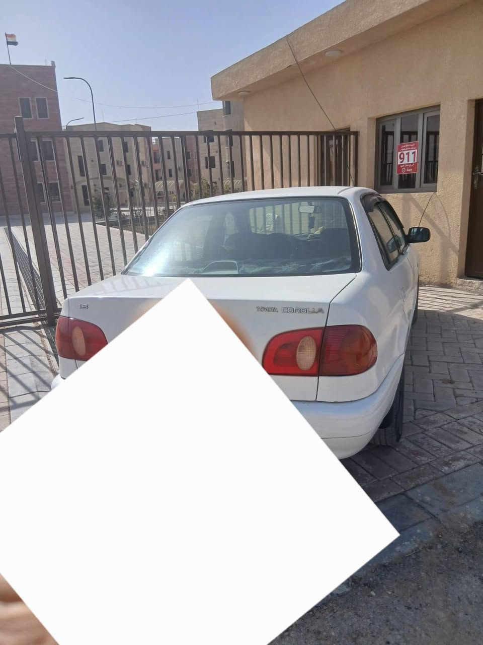 السلام عليكم
للبيع او المراوس 

كورلا 2000 رقم بغداد انكليزي

السيارة مصبوغه حزام وبيه ضربة جاملق يم السائق

كير محرك كفاله وتبريد ثلج

معروضه 65 وبيها مجال لشراي 

مكان السيارة بالفلوجة 

للاستفسار *********** وبي واتساب
