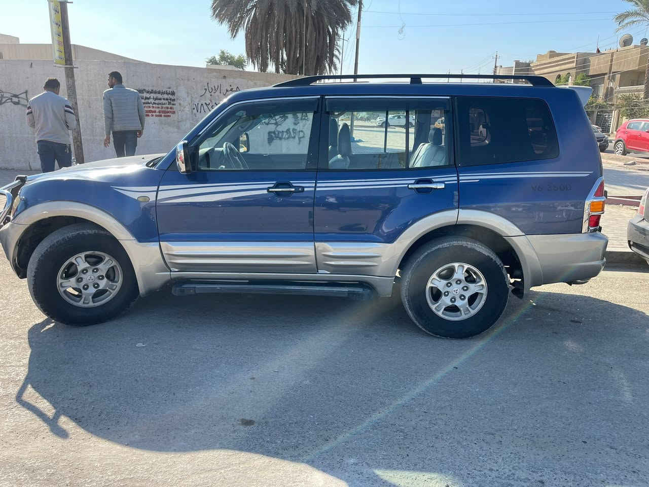 السلام عليكم باجيرو 2001 مكفوله رقم بغداد مشروع وطني مكان سياره ذي قار مكينه 3600 السعر 85 بيع ومراوس للاستفسار الاتصال على ***********
