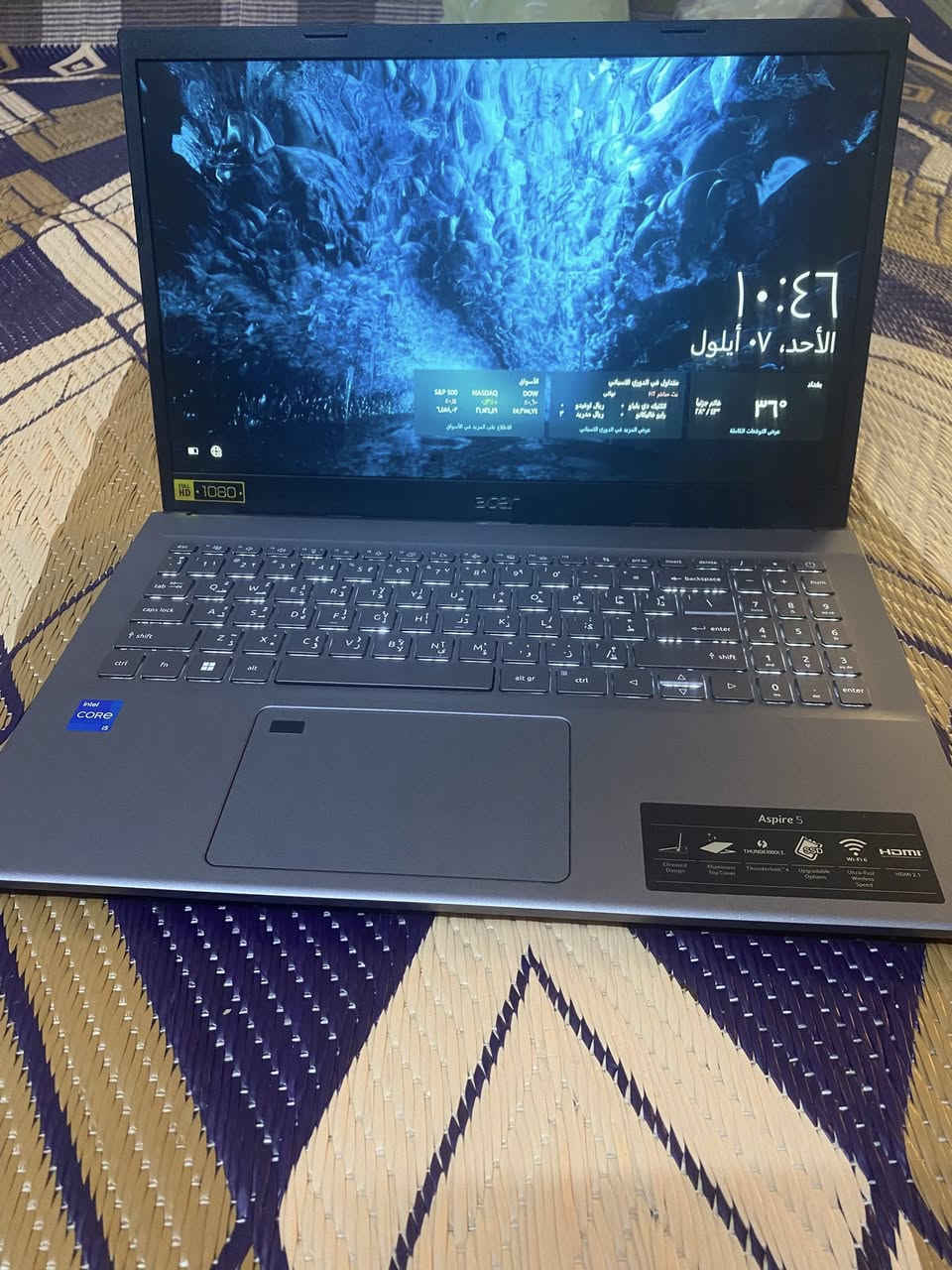 سلام عليكم عدي لابتوب ACERللبيع مشتريها قبل فترا وما ستخدمته شرط تجي تشوف النضافه بعينك لابتوب نضيفه المواصفات
Intel core i5 12450H
شاشه FHDips simbezel15.16
كرت شاشه مدمج intel UHD
الرام 8DDR4 

الهارد SSD 512
شحن 50واط
السعر450 
متواجد  وتساب رقمي 
***********
