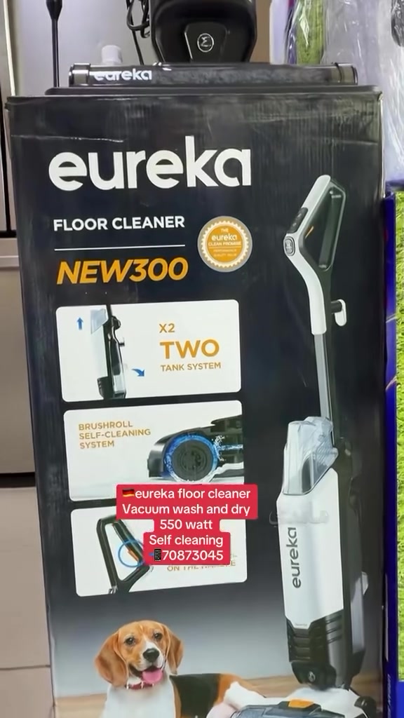 🇩🇪 Eureka All-in-One Vacuum Cleaner and Mop for Wet and Dry Use for Multiple Surfaces, Lightweight Self-Cleaning System for Hard Floors and Area Carpets, 2 in 1, Black and White-550 watt-مكنسة وممسحة المانية

📲70873045

🌐website:

Powerhouse-lb.com


**إذا كنت صاحب هذا الإعلان وتريد حذفه لأي سبب، رجاءا أرسل رسالة إلى الدعم الفني**