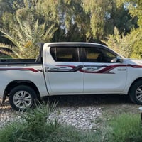 بيكم هايلوكس 2021كير عادي  كفاله عامه عدا جاملغ الامامي الايمن مبدل شر...