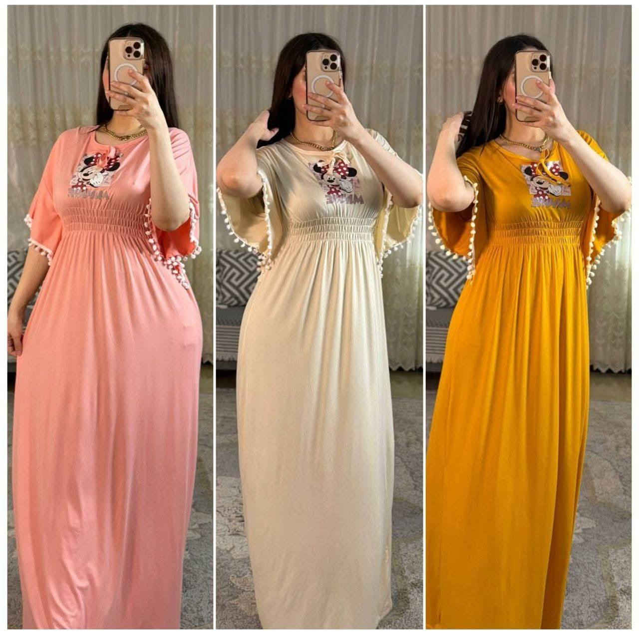 😍#جديدنا_وصل😍

   دشداشه . نسائي خفاش 🦇 🥰 

#الخامايه_ فانيلا_زبده __درجة_اولى 👉🏻 

القياس.  افريه سايز الحد وزن 90

للحجز والتوصيل مراسلة *********** 
العنوان خانقين شارع مصرف مجاور حاجه الف نور❤️
