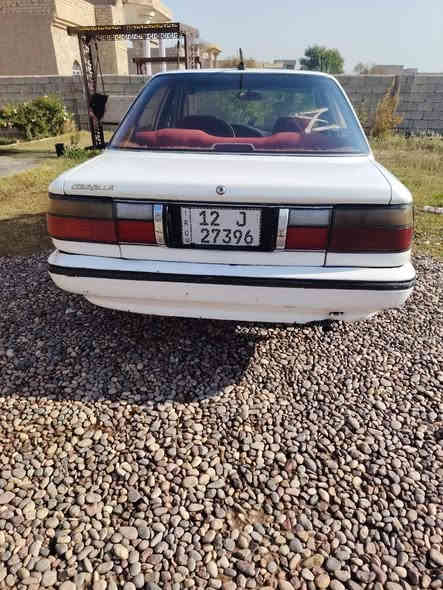 السلام عليكم كورلا للبيع
رقم نينوى جديد بسمي هزه جديد شرط الوكالة ولتحويل 
كير محرك شرط صدر خلفي امامي جديد 
كهربائيات كلها شغاله
ضررها بس الهلالات مصلحه 
السعر 46
للاستفسار اتصل 
***********

***********
