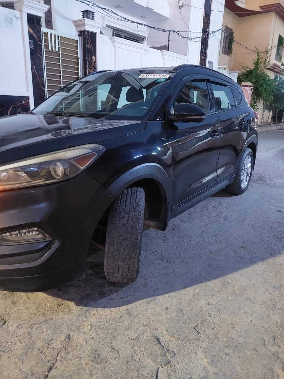 السلام عليكم اخوان 
توسان 2018 وارد امريكي 
السيارة فول مواصفات عدة الفتحة
السيارة كشنات كهرباء 
تحكمات ستيرن كاملة 
بصمه تشغيل 
بصمة ابواب 
كشنات تدفئة وتبريد 
هندبريك برجل 
محرك  GDI2000
السيارة محرك مكفول 
كير مكفول 
صدر جديد 
رقم بغداد انكليزي باسمي سنوية لل 31 
ضربتهة بامريكة موجودة بل نشر 
وبل عراق الجاملغات الخلفيات بدون دواخل مصبوغة حزام 
مكاني الانبار الفلوجة الرقم ***********
السعر 130 وبيهة مجال
