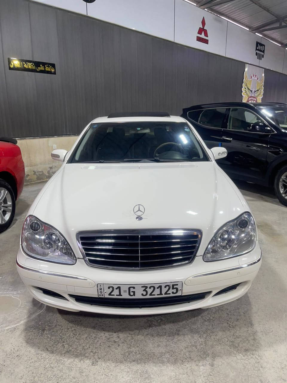 مارسدس غواصة 2004
باب قصير S350
السعر 150$ وبيه مجال بسيط 
تلفون ***********
رقم السياره سليمانيه مداور مباشر  
سياره كفاله عامه شركة ماشيه 140 اجدد غواصه بل حله😀
فول مواصفات  
بصمة محرك V6 كير محرّك مكفولات 3 قطّع  تبريد خلفي منفصل 
كروز سرعة شاشه بلادي مري قلاب مع البك دم جام داخل اسود كهرباء لايت زنون عدسات مري شفط  سستم صوت 
لايت اوتو وضعيات قيادة سبورت بردة خلفية كهرباء
حساسات 
  فول مواصفات للأخير .
