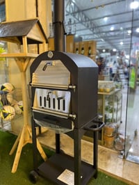 متوفر شواية فحم بيتزا ومشاوي فرن مختص لجميع المشويات ضغط مقياس حرارة م...