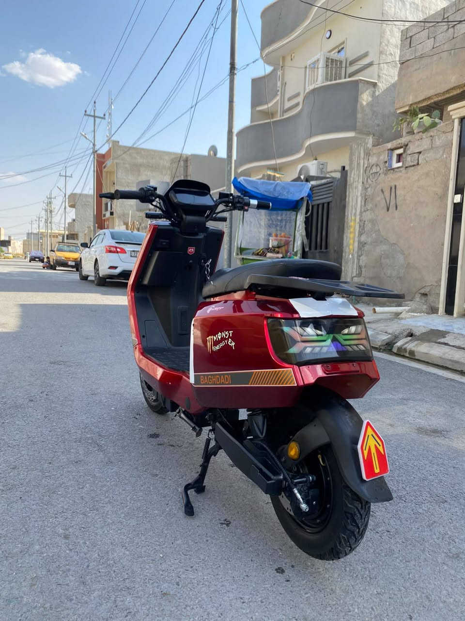 سلام عليكم
دراجه شحن معرض بغداد
6 بطاريات كبار نظيفات
دبل سويج ودبل بصمه
تشغيل عن بعد من البصمه 
نظام P ونظام R
جوزة قاطع دورة كهرباء
نظام حمايه من تقفلها من البصمه تاير يقفل وصوت انذار
3 نمر سرعة
دبل اشاره
اشاير يمين يسار
لايت عالي ناصي 
ستاند تعليك وستاند جانبي
شاحنة الاصلية مالها 
دراجه مرتبة وماتوكفك اذا تفولها شحن تفر الموصل كلها
مكان 📍
الموصل يارمجة الشرقية 📍
السعر 💲
600 وبيها مجال بسيط 
تواصل : ***********
