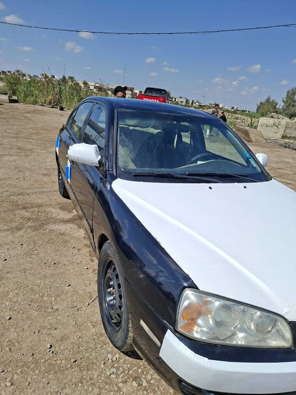 اعادة نشر بسبب الوعود الكاذبة
تنزيل السعر لان مستعجل اريد ابيع
السلام عليكم.. سيارة هونداي النترا موديل 2004 أمريكي صبغ عام لغرض التحويل سنوية باسمي تحويل مباشر سيارة خير من الله كهربائيات كله شغالة و سنتر لوك شغال السنوية لحد 2027
سعرها 54 ورقة و بيها مجال بسيط حك الجية 
للاستفسار اتصال على الرقم : ***********
  مكاني ديالى بعقوبة
