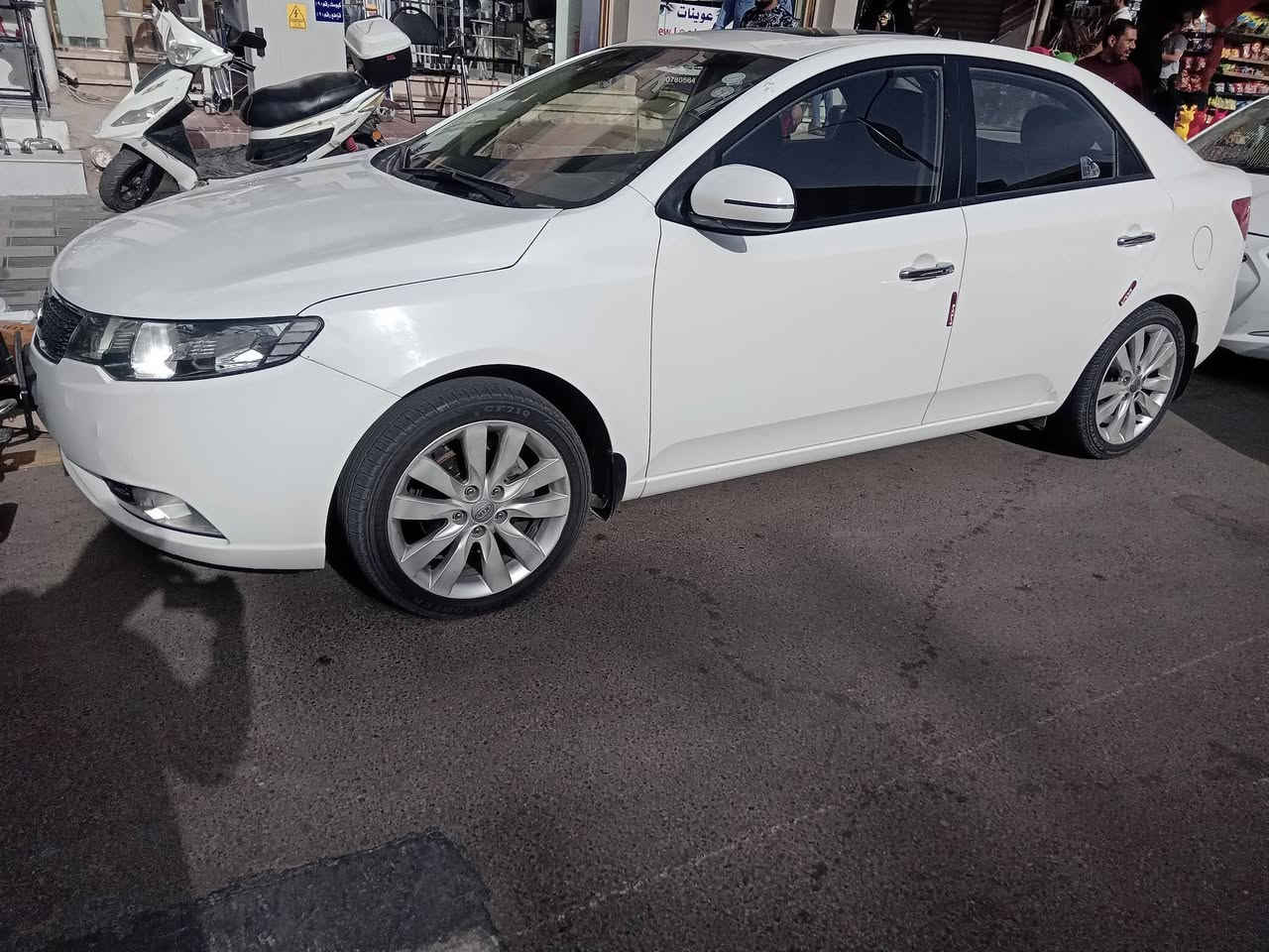 للبيع كيه سراتو فول بصمه وتنته موديل ٢٠١٣ بسمي رقم جديد اربيل السعر (١١٥) ***********
