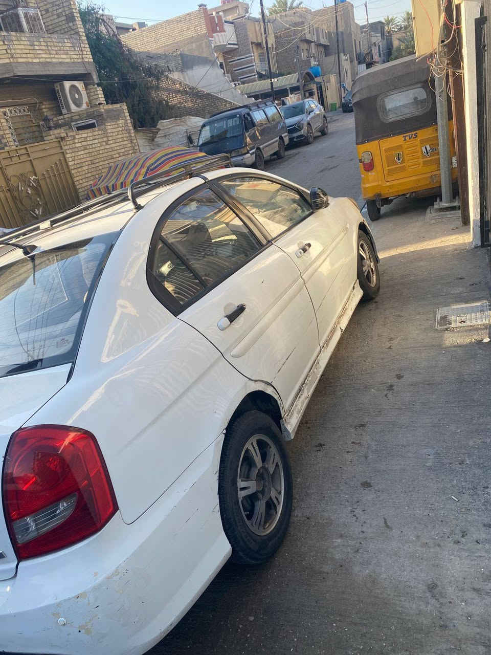 السلام عليكم
هونداي اكسنت رياضي  2011 خليجي صدر ومحرك ع فحص سعرها 80 ورقه وبيهه مجال قليل 
***********
