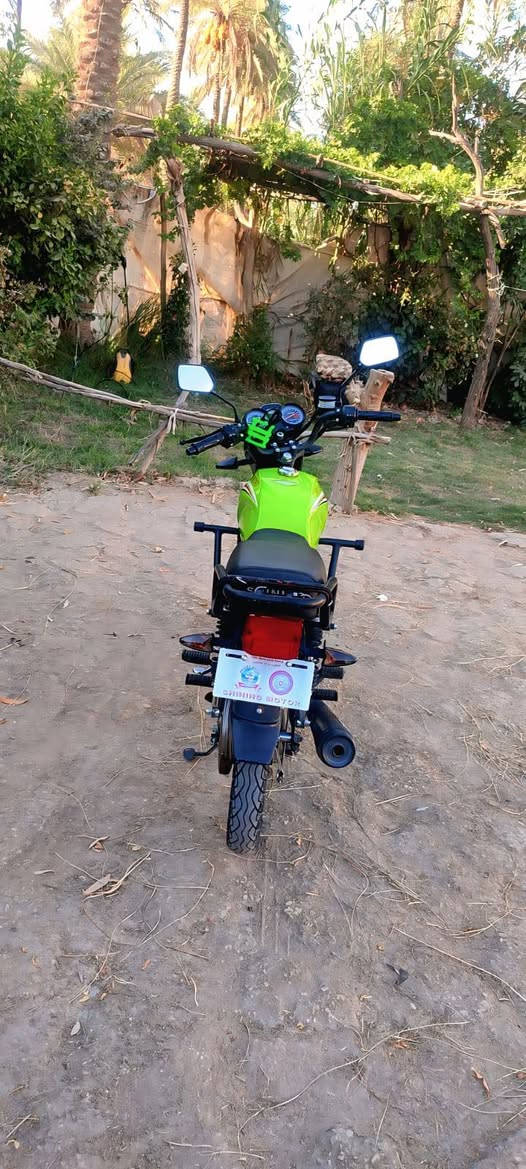 السلام عليكم 
دراجه شاينه 
موديل 2023
محرك 150cc
اوراق اصولي اصولي 
دراجه شلعه ومعدل 
الدراجه كفاله صبانه شنو ميعرفه 
الدراجه طلعت من جوه ايدي من معرض ولحد الان جوه ايدي دراجه خير من الله بعدهي وكاله 
الموقع 
كربلاء طويريج
الرقم 
الاتصال ول ستفسار او راسل واتساب وبخدمتك
***********
