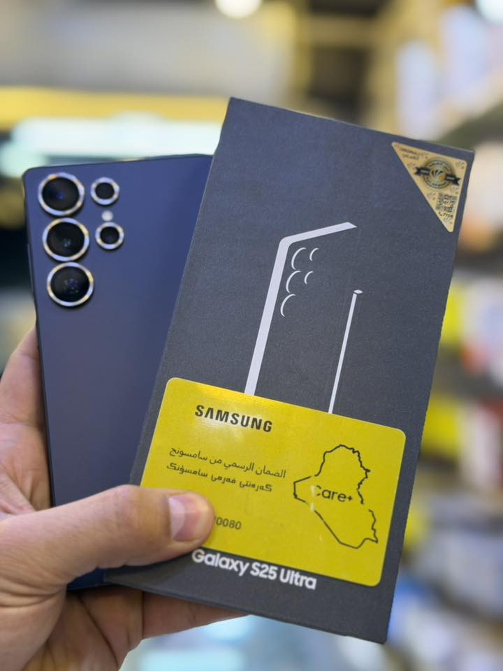 سامسونك S25 التراا ضمان وكاله عين الفهد اصلي اقوى ذاكره 512 نص تيره عشوائيه 12 جهاز ستخدام سبوعين فقط حاله حال جديد شخط واحد مابي 
الون مميز الأسود السعر مليون و 300 الف قفل من اخير اقوى سعر العنوان // بغداد البياع شارع عشرين 🟦🟦 متوفر لدينا اقساط على مصرف الرافدين فقط 👉👉 
هاتف *********** 📞📞
هاتف ***********📞📞
