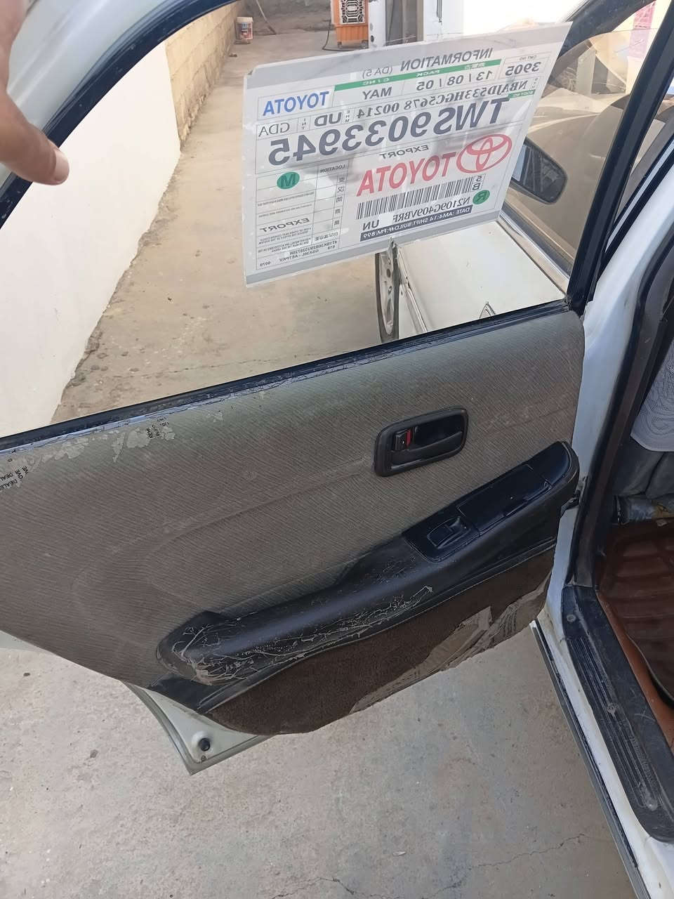 تيوتا كرستة شطح موديل 1990رقم ديالى الاماني سنوية الى 2029مشروع وطني تحويل مباشر مكينةخير من اللة ونجي كير اتو ماتك بية ظربة بجامرلق الامامي، سيارة مكفولة من كص نقل جثة، سيارة حلو جديدة تم تايرة صدرة جديد سعرة 25ورقة ستفسار اتصل *********** العنوان ديالى المقدادية مرواس ينطيني فرق حسب القناعة،،
