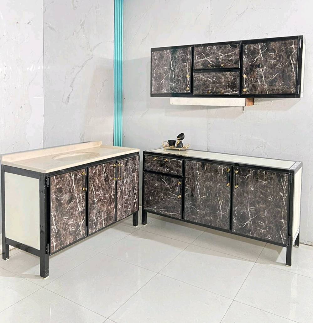 كاونتر متر ونص المنيوم صيني جاهز للحجز