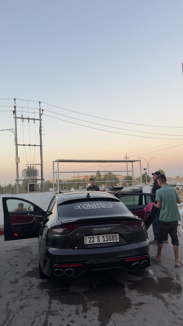 للبيع او مراوس ويا سلفرادو     كيا   ستنكر 2022 عليها شوته K&N وجسر توازن BMSوعليها برمجه بوب كورن (طلقات) وعليها تفريغ  والدبات موجوده
صندوق كهرباء
مرايات جانبيه كهرباء + تسخين وضم
تحكم كامل من السكان + شيفترات (تعشيق من السكان)
نظام صوت Harman Kardon 15 سبيكر
إضاءة داخلية ملونة (ambient)
تدفئة وتبريد كوشات
اوتو بارك
حساسات أمامي وخلفي
رادار أمامي وخلفي وجانبي
كاميرات 360 درجه
أنوار LED أمامي وخلفي
قير 8 نمر + وضعيات قيادة (سبورت / عادي / كومفورت / سمارت)
محرك 6 سلندر توين تيربو 3.3 لتر يولد تقريباً 370 حصان
دفع خلفي
بيها قطعة صبغ 
بدون دواخل، بدون ايرباك
موجودة في أربيل
📞 *********** (واتساب)
