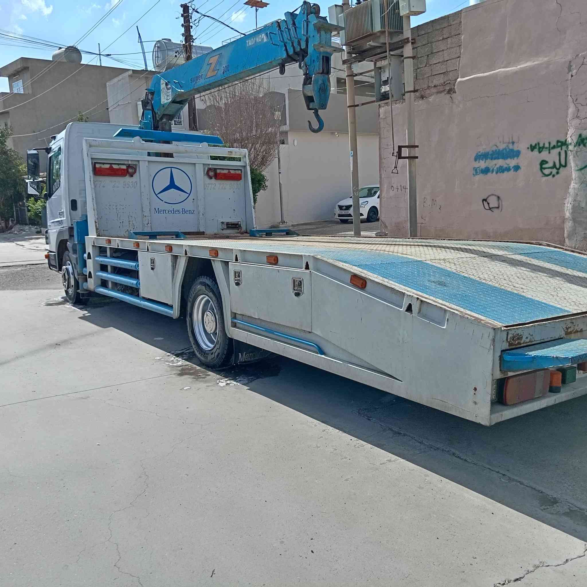 أتيكو كرين
أتيكو كرين فلات للبع
حجم ٨١٨ مودل... ٢٠٠٥... ٦براغي مرك4
مواصفات تبريت بيلاري+جام كهرباي +هاف +
دكمه هه زه صعود+دكمه تاكوز+خلفي جبلس +
امامي اسبرنك + مرايه كهرابي +
كرين سوبرزيت 3طن 4بلايتات
رقم و سنوي جديد 
محرك + كير + شاصي + اكسل + سبوغ بشرط مكفول
عنوان كركوك
دلشاد كرين كركوك
***********
***********
