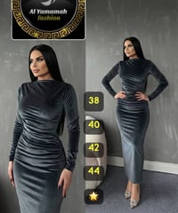 فستان سهرة • مخمل استيكس • مقاسات ٣٨-٤٤