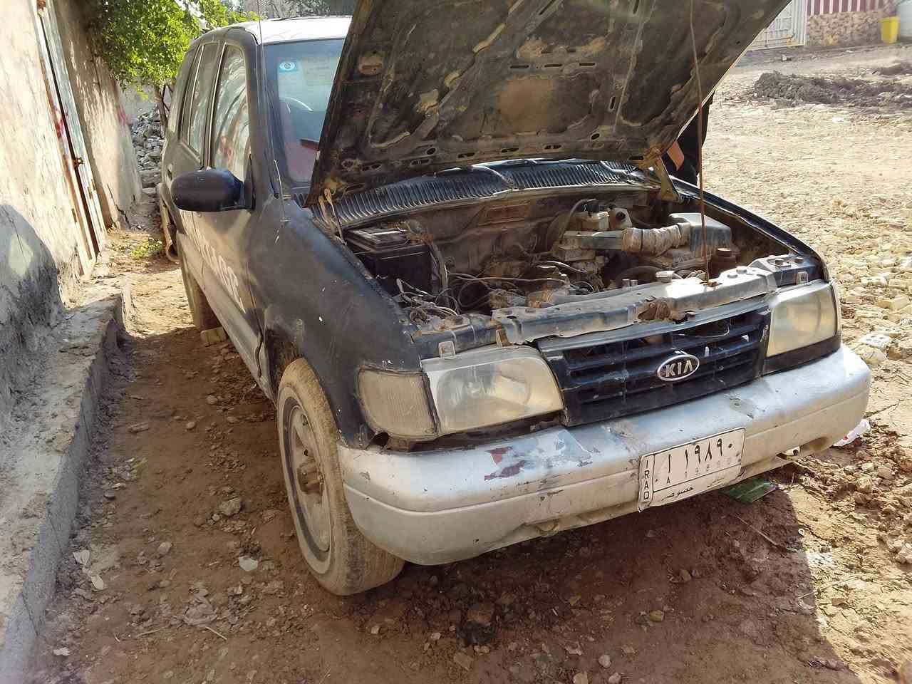 سلام عليكم للبيع كيا سبورتج موديل 93 رقم ديالى بسمي مسوي كتاب فقدان سنوية كتاب كامل شرط لتحويل سعر ب20 بيها مجال محرك وكير مكفولات بغداد النهروان ***********,,***********
