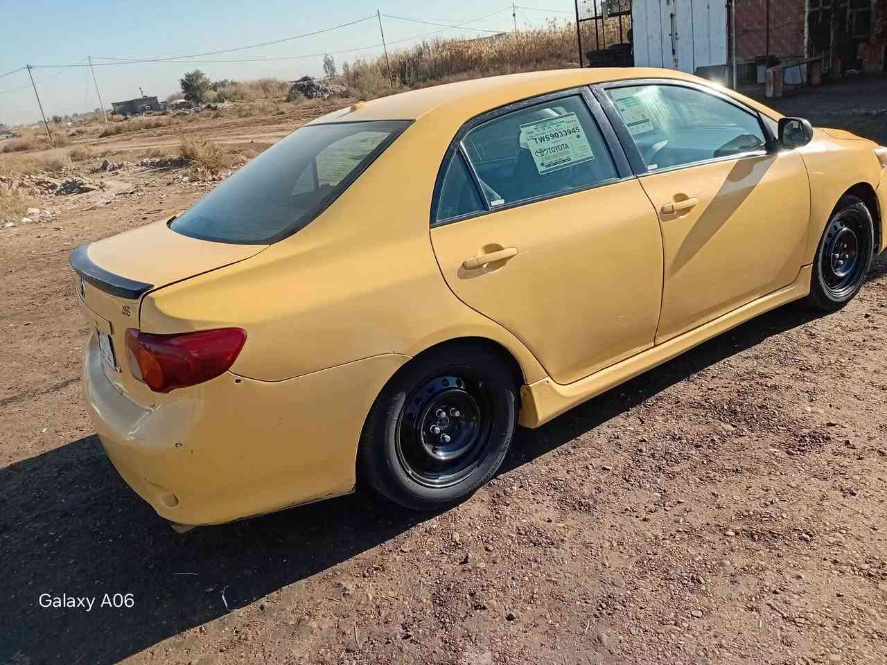 السلام عليكم كورلاء موديل 2009
سياره بيه قطعتين جاملغ يمنه جاملغ يسره 
بيون كص بدون دواخل بدون كلشي 
تخم تاير كير خير من الله مكينه  تنقيص شي قليل حيل 
تخم تاير تبريد ويه السويج سياره نقصه بس صدر  بقط لا غير 
*********** بيع فقط
