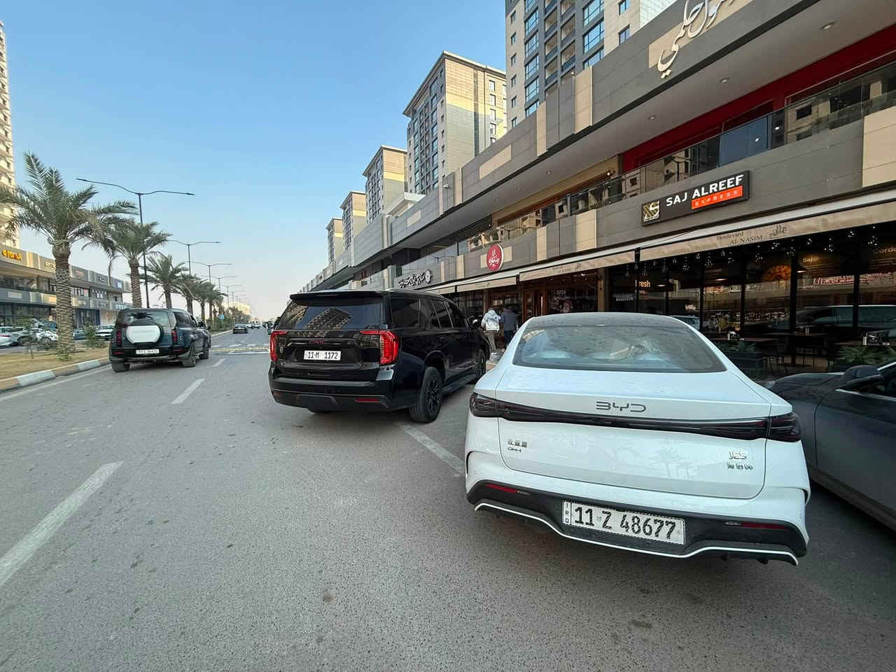 السلام عليكم
Byd seal 06 
موديل 2025 

لون ابيض داخل ابيض انتبه لون ابيض مو حليبي داخل ابيض احلى شي واقل شي بالسوك 

بطارية 80 km بالشحنة 

4 كاميرات نظام 360 درجة 

حساسات امامية خلفية 

ماشيه 4000 كيلو 

شاشة دواره 

كرسي السائق كهرباء 

مكفولة كفالة عامة السياره على وضع الشركة 

مرقمة بغداد باسمي هزه جديدة تحويل ثاني يوم 

مكاني بغداد 

السعر 158 ورقة قفل قفل 

***********
