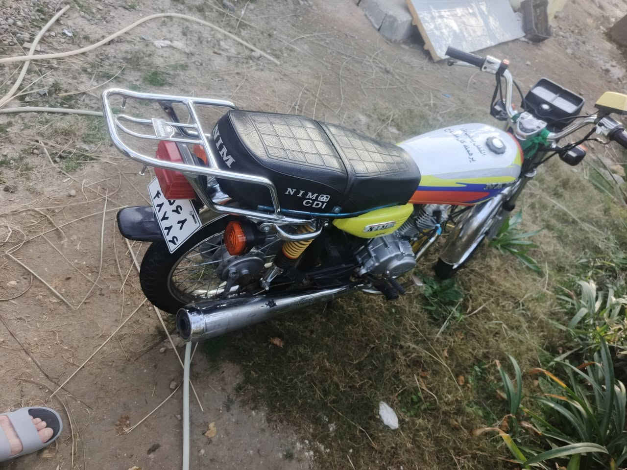 سلام عليكم ورحمة الله وبركاتة دراجه اربع كير نامه متياز لبيع موديل 2024  سعر550وبيه مجال شراي يتصل هاذه رقم ***********
