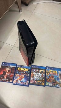 بلي5 • مستعمل شهرين • اقراص GTA تكن7