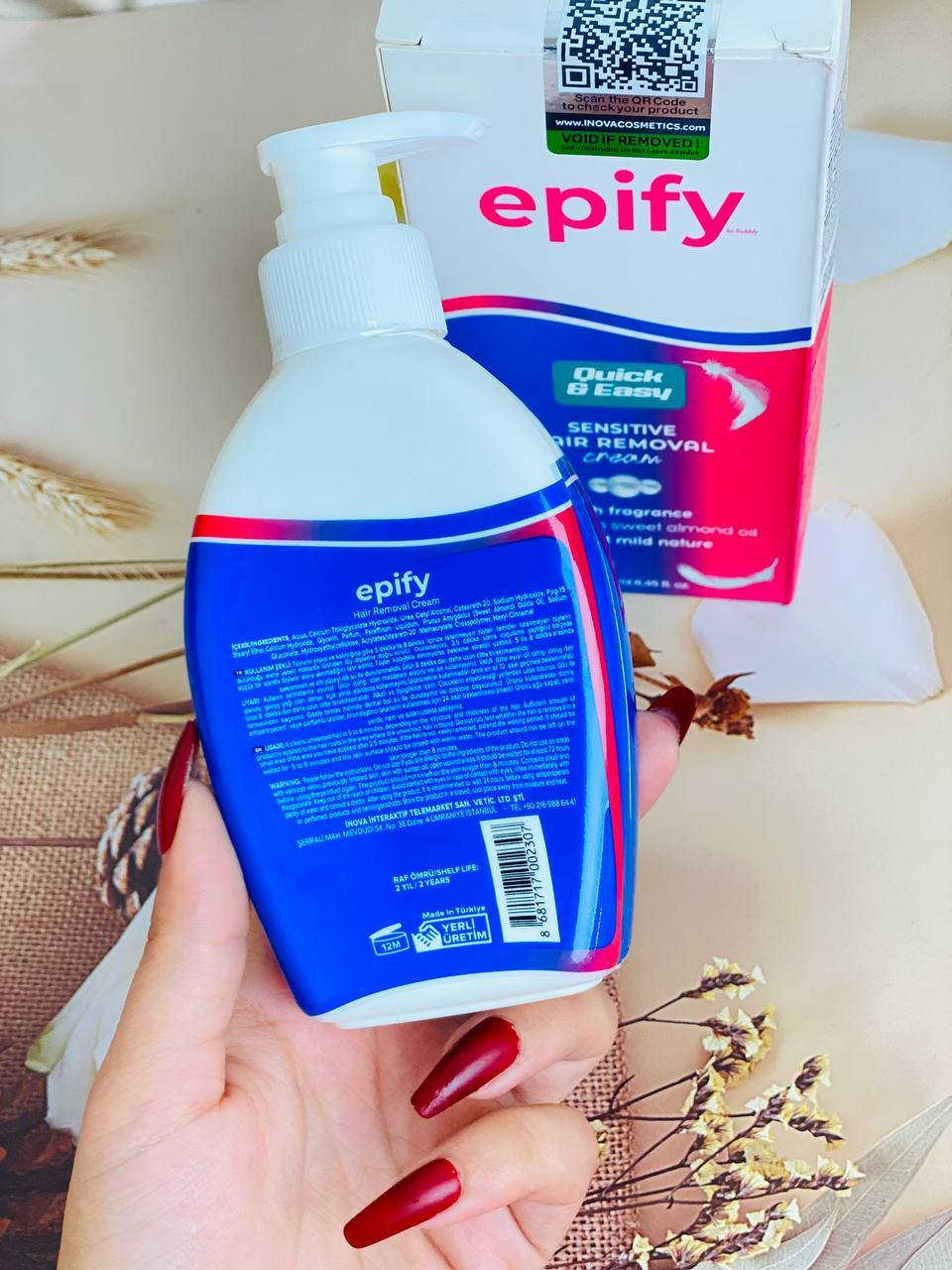 كريم إزالة الشعر Epify للبشرة الحساسة 🌸✨
ودّعي الحلاقة والتعب بعد اليوم 👋 وخلّي بشرتج ناعمة مثل الحرير 🤍

✔️ إزالة سريعة وسهلة بدون ألم 😍
✔️ مناسب للبشرة الحساسة وما يسبب تهيّج 🌿
✔️ بيه زيت اللوز الحلو حتى يرطب وينعم 💧
✔️ ريحة حلوة تبقى بالجسم وتخليج منتعشة طول اليوم 🌺
✔️ نتيجة نظافة ونعومة من أول استخدام 🔥

مثالي للمنطقة الحساسة، اليدين، والرجلين 👌
نعومة + راحة + ثقة بنفسج بأنوثتج 💃

📦 الحجم 250 مل يكفي استخدامات هواي
المنشأ تركيا الأصلي 🇹🇷 

#لقطة #اكسبلور #اكسبلورر_2025 #اكسبلور_فلو #عرب #ضحك #الامارات #اكسبلور_explored #اكسبلور_لايك #كومنت  #عرب_فوتو #تصويري #صور #نكت #لايك #مضحك #من_تصميمي #سياحة #غرد_بصورة #دبي #اكسبلور #لقطة #لايك #دعم #تفاعل #لايكات #كومنتات #اكسبلور


**إذا كنت صاحب هذا الإعلان وتريد حذفه لأي سبب، رجاءا أرسل رسالة إلى الدعم الفني**