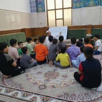 دورة صيفية • جامع الحاج عبدالله عباس • توزيع هدايا