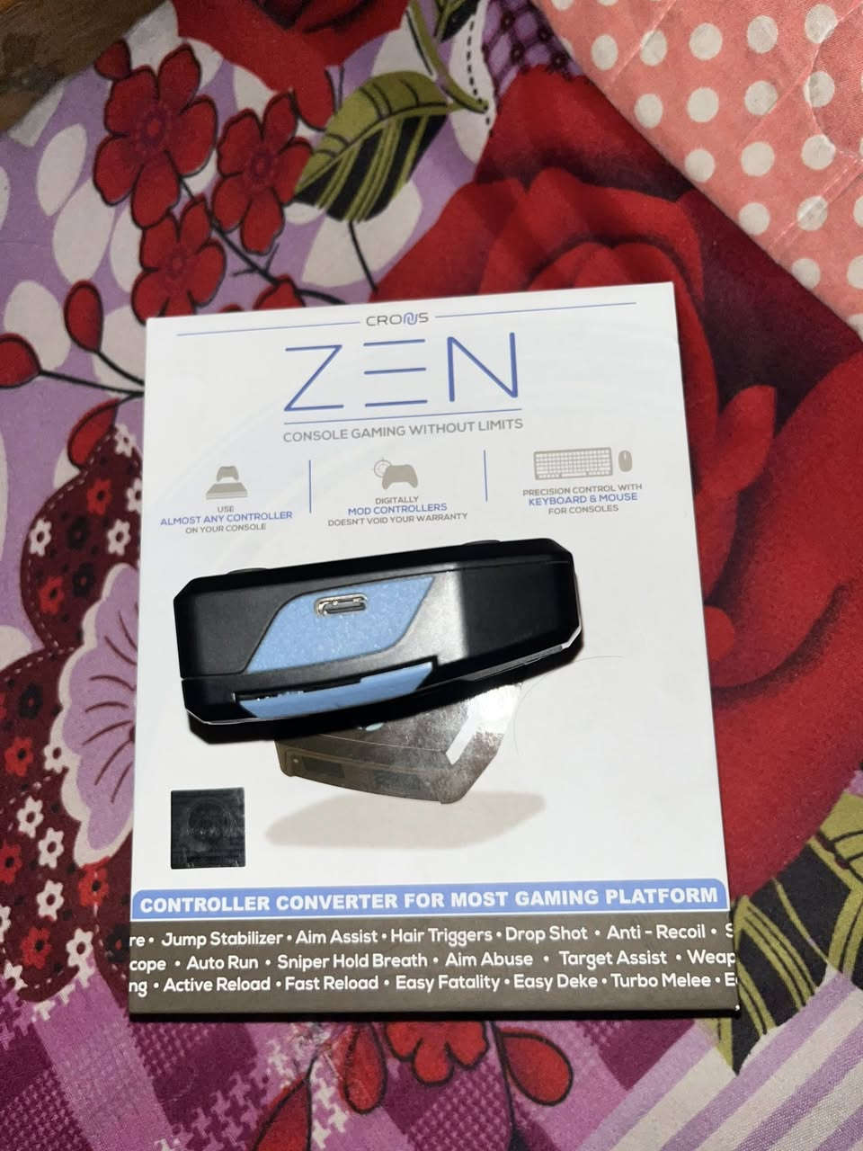 Crouns zen مستعمله يومين 

يجي وياهه سكربتين كود 7 

اخو جديده سعره :130


**إذا كنت صاحب هذا الإعلان وتريد حذفه لأي سبب، رجاءا أرسل رسالة إلى الدعم الفني**