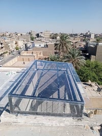 سقف بولي كاربون • عازل حراري • النجف الشرف