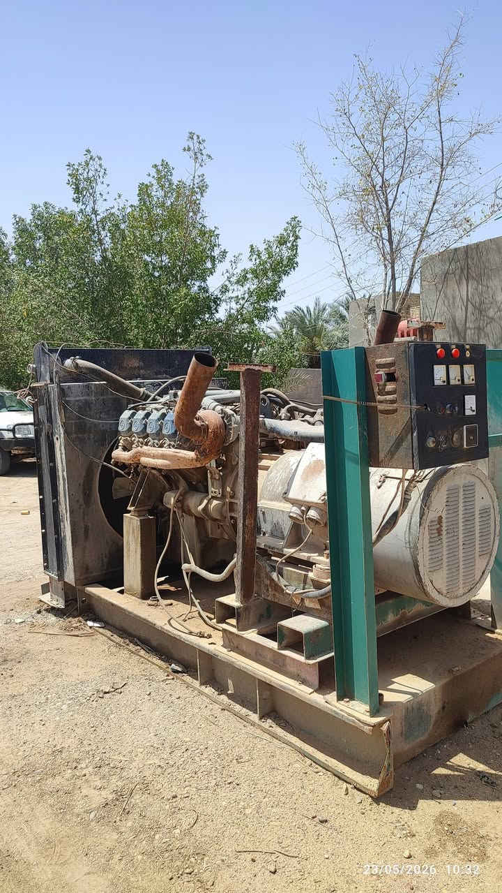 سلام عليكم مولدة للبيع محرك البي كرواتي راس توليد انگليزي 250 كيفي مولدة جاهزة للتشغيل سعر 55 ورقة و بيها مجال بسيط مكاني سماوة رقمي ***********
